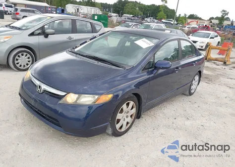 2008 Honda Civic Lx из США, поврежденный, VIN 1HGFA16598L046843